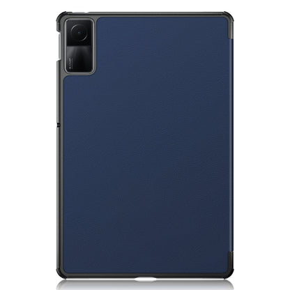 For Xiaomi Redmi Pad SE PU Leather Tablet Case Trifold Stand Full Protection Tablet Cover