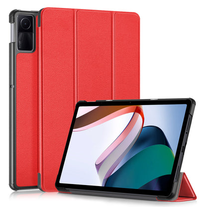 For Xiaomi Redmi Pad SE PU Leather Tablet Case Trifold Stand Full Protection Tablet Cover