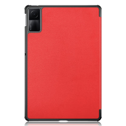 For Xiaomi Redmi Pad SE PU Leather Tablet Case Trifold Stand Full Protection Tablet Cover