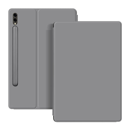 For Samsung Galaxy Tab S9 Ultra PU Leather Magnetic Tablet Case Foldable Stand Tablet Cover
