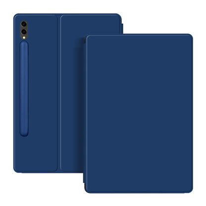 For Samsung Galaxy Tab S9 Ultra PU Leather Magnetic Tablet Case Foldable Stand Tablet Cover