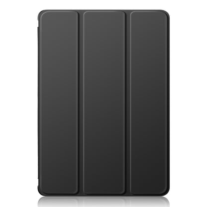 Protective Case for Samsung Galaxy Tab S9 (SM-X710 / SM-X716B / SM-X718U) PU+TPU+Acrylic Tri-fold Stand Tablet Cover with Pen Slot