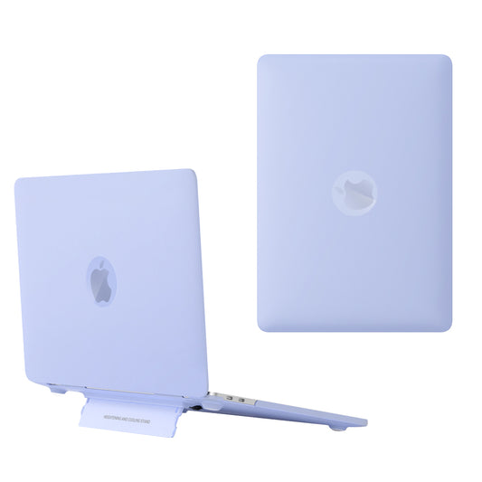 Matte Hard PC Case for Macbook Air 15 inch (2023) A2941 Lightweight Shockproof Laptop Cover with Kickstand