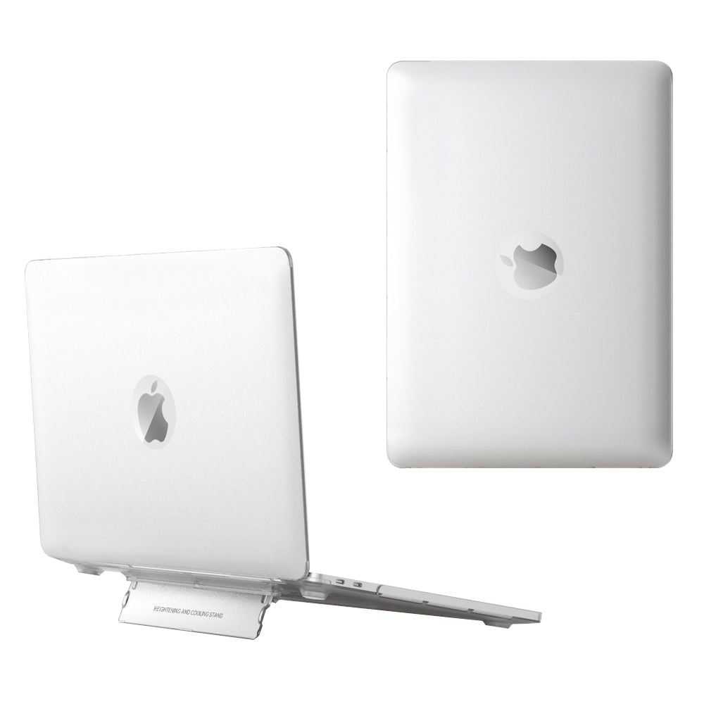 Matte Hard PC Case for Macbook Air 15 inch (2023) A2941 Lightweight Shockproof Laptop Cover with Kickstand