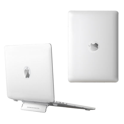 Matte Hard PC Case for Macbook Air 15 inch (2023) A2941 Lightweight Shockproof Laptop Cover with Kickstand