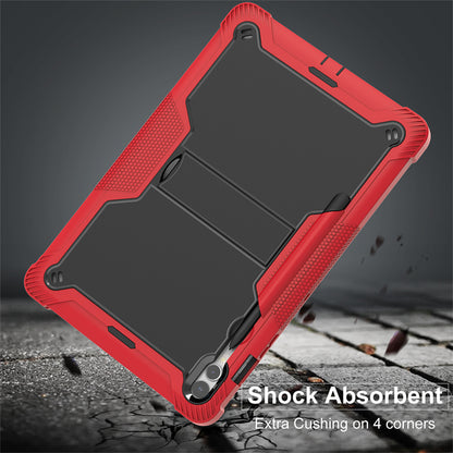 Kickstand Case for Samsung Galaxy Tab S9+ , Shockproof Silicone + PC Tablet Cover