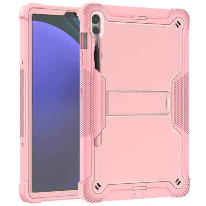 Kickstand Case for Samsung Galaxy Tab S9+ , Shockproof Silicone + PC Tablet Cover
