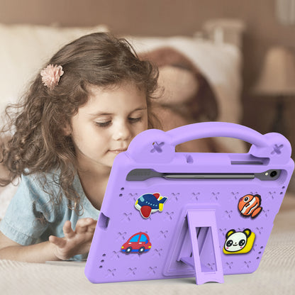 For Samsung Galaxy Tab S7 / S8 / S9 EVA Protective Cover Kids Friendly Grip Handle Kickstand Tablet Case