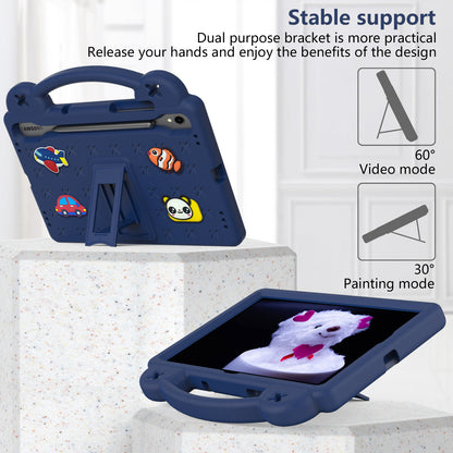 For Samsung Galaxy Tab S7 / S8 / S9 EVA Protective Cover Kids Friendly Grip Handle Kickstand Tablet Case