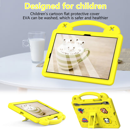 For Samsung Galaxy Tab S7 / S8 / S9 EVA Protective Cover Kids Friendly Grip Handle Kickstand Tablet Case