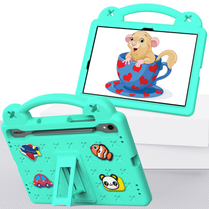 For Samsung Galaxy Tab S7 / S8 / S9 EVA Protective Cover Kids Friendly Grip Handle Kickstand Tablet Case