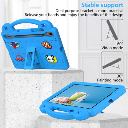 For Samsung Galaxy Tab S7 / S8 / S9 EVA Protective Cover Kids Friendly Grip Handle Kickstand Tablet Case