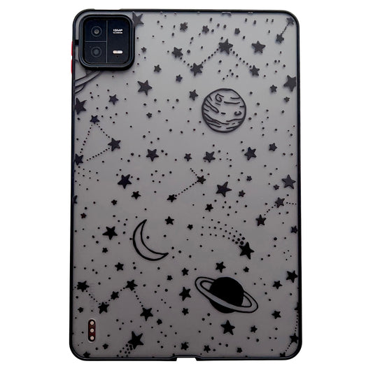 For Xiaomi Pad 6 Pattern Printing Tablet Case Skin-touch Shockproof Soft TPU Back Cover
