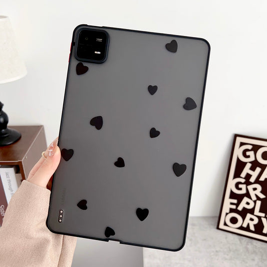 For Xiaomi Pad 6 Pattern Printing Tablet Case Skin-touch Shockproof Soft TPU Back Cover