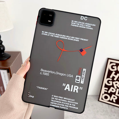 For Xiaomi Pad 6 Pattern Printing Tablet Case Skin-touch Shockproof Soft TPU Back Cover