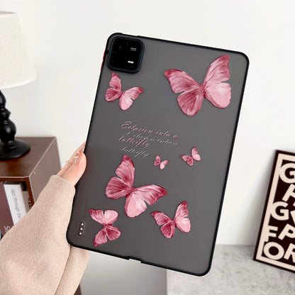 For Xiaomi Pad 6 Pattern Printing Tablet Case Skin-touch Shockproof Soft TPU Back Cover