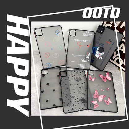 For Xiaomi Pad 6 Pattern Printing Tablet Case Skin-touch Shockproof Soft TPU Back Cover