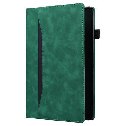 For Samsung Galaxy Tab S9+  Wallet Tablet Case Business PU Leather Stand Pencil Holder Loop Stand Cover