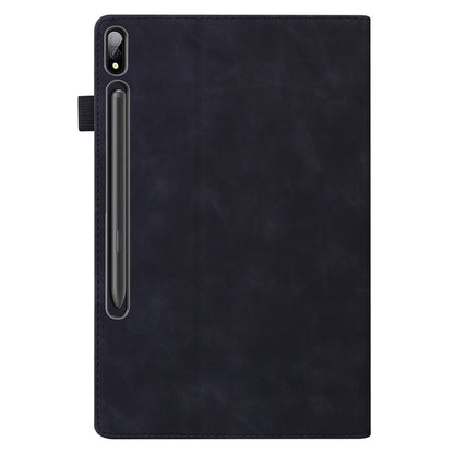 For Samsung Galaxy Tab S9+  Wallet Tablet Case Business PU Leather Stand Pencil Holder Loop Stand Cover