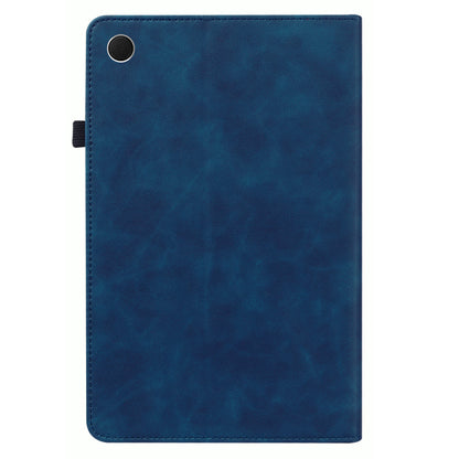 For Samsung Galaxy Tab A9+ PU Leather Tablet Case Zipper Pocket Tablet Cover with Stand