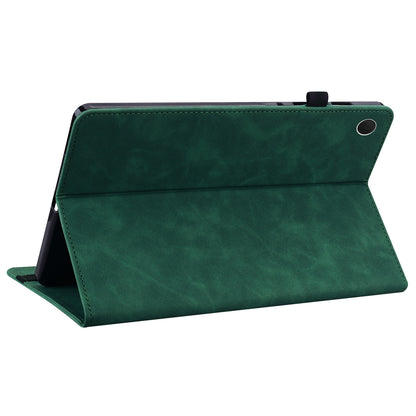 For Samsung Galaxy Tab A9+ PU Leather Tablet Case Zipper Pocket Tablet Cover with Stand