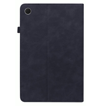 For Samsung Galaxy Tab A9+ PU Leather Tablet Case Zipper Pocket Tablet Cover with Stand