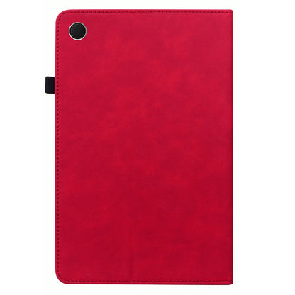 For Samsung Galaxy Tab A9+ PU Leather Tablet Case Zipper Pocket Tablet Cover with Stand