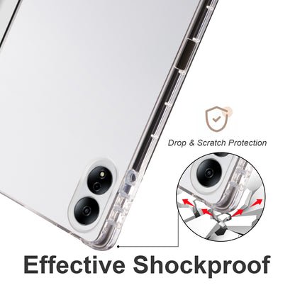 For Honor MagicPad 13 PU Leather Transparent TPU Tablet Case Trifold Stand Tablet Cover with Pencil Holder