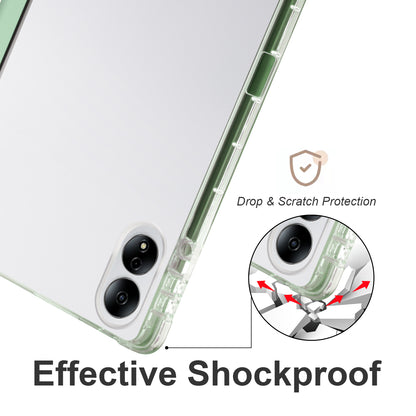 For Honor MagicPad 13 PU Leather Transparent TPU Tablet Case Trifold Stand Tablet Cover with Pencil Holder