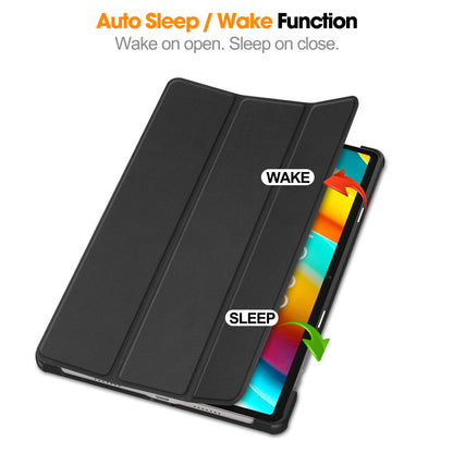 Smart Case for Teclast T50 Pro , PU Leather Shockproof Tri-fold Stand Tablet Cover