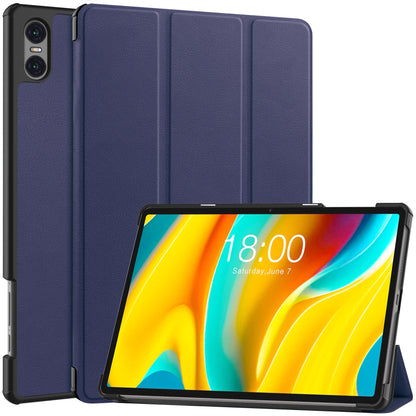 Smart Case for Teclast T50 Pro , PU Leather Shockproof Tri-fold Stand Tablet Cover