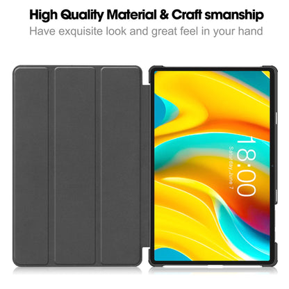 Smart Case for Teclast T50 Pro , PU Leather Shockproof Tri-fold Stand Tablet Cover