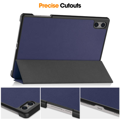 Smart Case for Teclast T50 Pro , PU Leather Shockproof Tri-fold Stand Tablet Cover