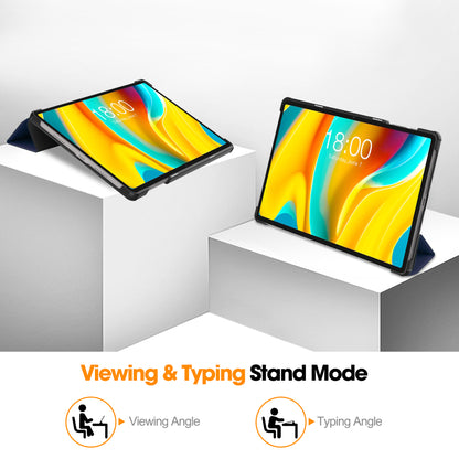 Smart Case for Teclast T50 Pro , PU Leather Shockproof Tri-fold Stand Tablet Cover