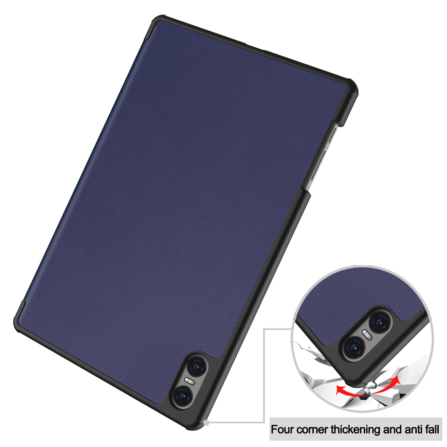 Smart Case for Teclast T50 Pro , PU Leather Shockproof Tri-fold Stand Tablet Cover