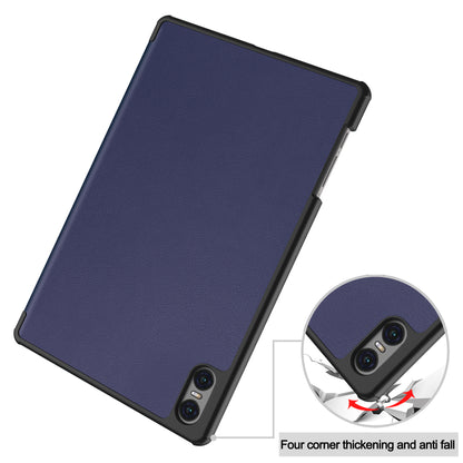 Smart Case for Teclast T50 Pro , PU Leather Shockproof Tri-fold Stand Tablet Cover