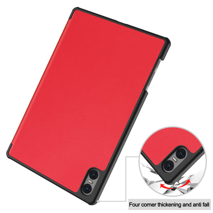 Smart Case for Teclast T50 Pro , PU Leather Shockproof Tri-fold Stand Tablet Cover