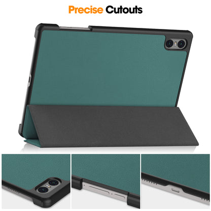 Smart Case for Teclast T50 Pro , PU Leather Shockproof Tri-fold Stand Tablet Cover