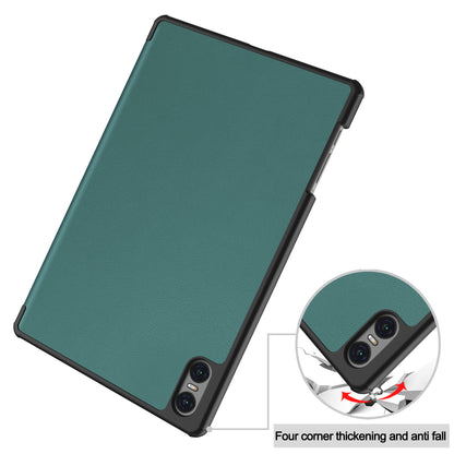 Smart Case for Teclast T50 Pro , PU Leather Shockproof Tri-fold Stand Tablet Cover