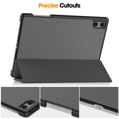 Smart Case for Teclast T50 Pro , PU Leather Shockproof Tri-fold Stand Tablet Cover
