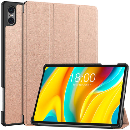 Smart Case for Teclast T50 Pro , PU Leather Shockproof Tri-fold Stand Tablet Cover