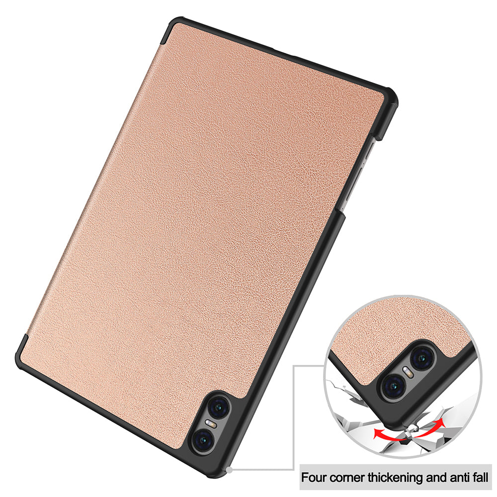 Smart Case for Teclast T50 Pro , PU Leather Shockproof Tri-fold Stand Tablet Cover