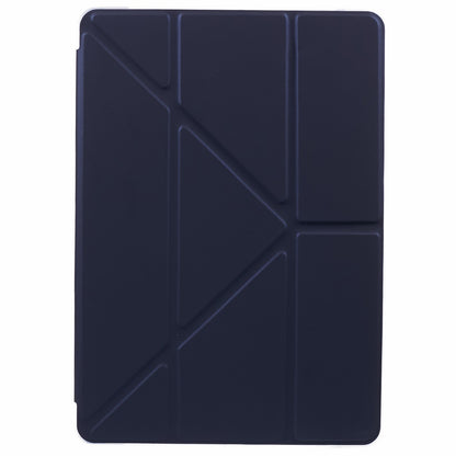 For Samsung Galaxy Tab S9 PU+Acrylic+TPU Case Origami Tri-fold Stand Tablet Cover Auto Wake  /  Sleep Shockproof Case