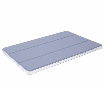 For Samsung Galaxy Tab S9 Shockproof Case Tri-fold PU+Acrylic+TPU Tablet Cover Support Auto Wake / Sleep