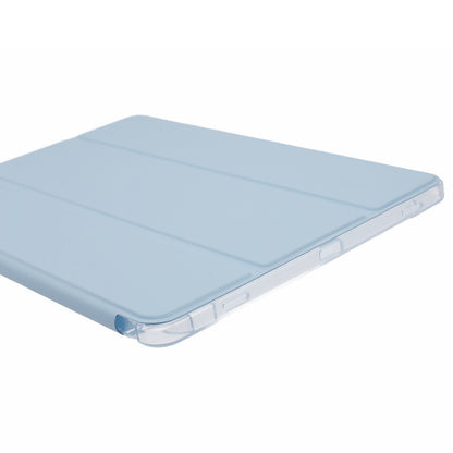 For Samsung Galaxy Tab S9 Shockproof Case Tri-fold PU+Acrylic+TPU Tablet Cover Support Auto Wake / Sleep
