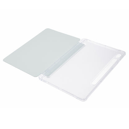 For Samsung Galaxy Tab S9 Shockproof Case Tri-fold PU+Acrylic+TPU Tablet Cover Support Auto Wake / Sleep