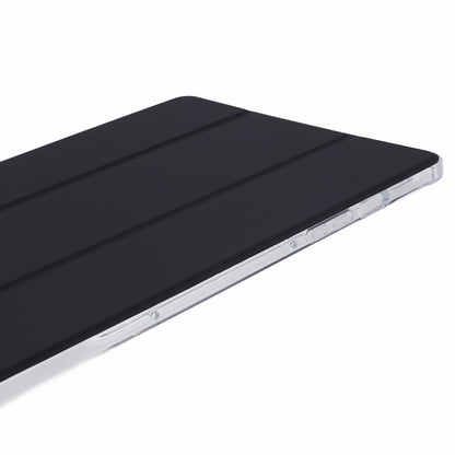 For Samsung Galaxy Tab S9 Shockproof Case Tri-fold PU+Acrylic+TPU Tablet Cover Support Auto Wake / Sleep