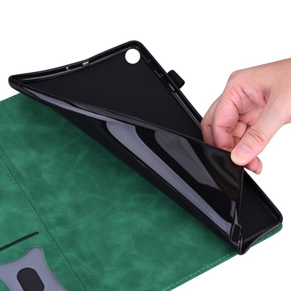 For Samsung Galaxy Tab S9 PU Leather Wallet Cover Shockproof Tablet Case with Stand