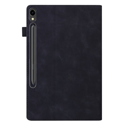 For Samsung Galaxy Tab S9 PU Leather Wallet Cover Shockproof Tablet Case with Stand