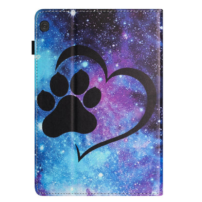 For Lenovo Tab M10 Pattern Printing PU Leather Tablet Case Litchi Texture Full Protection Tablet Cover